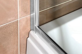 Polysan Polysan, DEEP sprchové dvere posuvné 1300x1500mm, číre sklo, MD1315