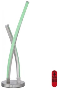 Leuchten Direkt 11991-55-LED RGB Stmievatelná stolná lampa SWING LED/9,5W/230V+DO