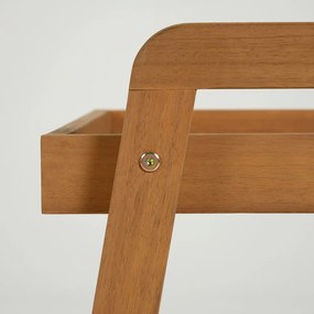 Servírovací stolík z masívu akácie 55x73 cm Felisa – Kave Home