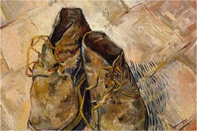 Obraz - Vincent van Gogh, Shoes, reprodukcia (90x60 cm)
