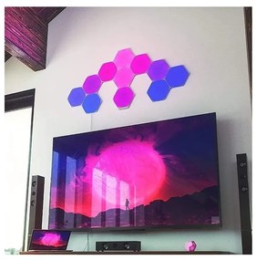 Nanoleaf NL42-6002HX-15PK - SADA 15x LED RGB Stmievateľný panel LED/2W/230V