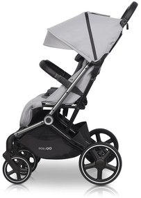 Súrodenecký kočík EasyGo Echo Cloudy Gray