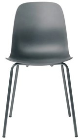 Sivá jedálenská stolička Unique Furniture Whitby