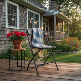 Skladacia cateringová stolička 49,5 x 45 x 81 cm