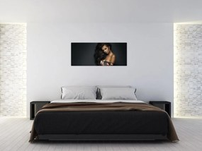 Obraz - Portrét zvodnej ženy (120x50 cm)