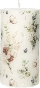 Sviečka Bianca 13cm flowers