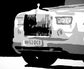 Ručne maľovaný POP Art obraz BENTLEY | rôzne rozmery