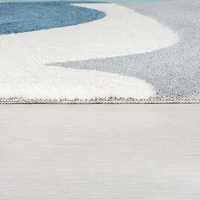 Flair Rugs koberce Kusový koberec Zest Retro Floral Blue - 160x230 cm