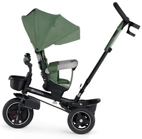 KINDERKRAFT SELECT - Detská trojkolka SPINSTEP Premium zelená