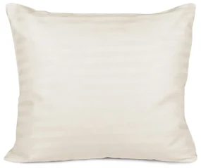 SATÉNOVÁ OBLIEČKA NA VANKÚŠ CIZGILI CREAM 70X80 CM EXCLUSIVE KRÉMOVÁ