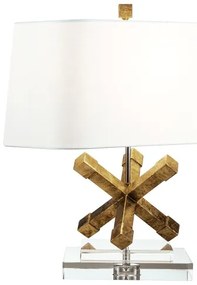 Elstead GN-JACKSON-SQUARE-TL - Stolná lampa JACKSON SQUARE 1xE27/60W/230V