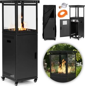 Plynový ohrievač, sálavý ohrievač 13 kW, sklenený na záhradnú terasu