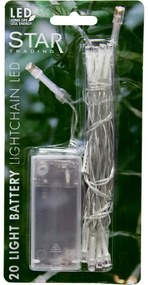 Svietiaca LED reťaz Star Trading Lighset Wintery, dĺžka 1,9 m
