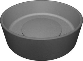 Kuchinox Umývadlo na dosku Perl ø36 cm - VGP1510T, granit, sivé