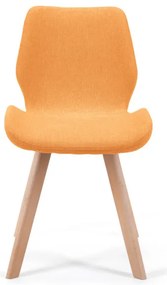 Set štyroch jedálenských stoličiek SJ.0159 oranžové