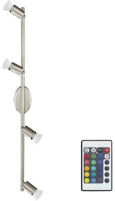 Eglo 75386 - LED RGB Bodové svietidlo BUZZ-C 4xGU10/4W/230V