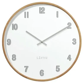 Biele hodiny LAVVU FADE LCT4060