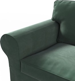 Poťah na sedačku Ektorp STARÝ MODEL (rozkladacia, pre 3 osoby) farba produktu zelená látka lesklá, zamatová