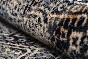 Koberec KESHAN, strapce 1251/53511 zlatý / modrý