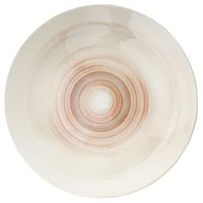 24-dielna jedálenská súprava, béžová/porcelán