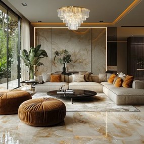 Stropné svietidlo MILANO 12xE14/40W/230V zlatá