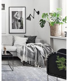 ByRydens 2827660-4000 - Stmievateľná nástenná lampa BAZAR 1xE27/5W/230V čierna