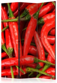 Artgeist Paraván - chili pepper - background [Room Dividers]