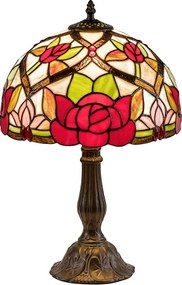 Brilagi - Tiffany vitrážová stolná lampa GARLAN 1xE27/40W/230V
