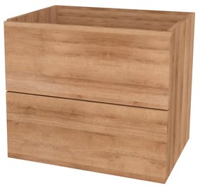 Mereo Ponte, kúpeľňová skrinka 61 cm, Multidecor, Dub Riviera mountain, MER-CN290SDMON