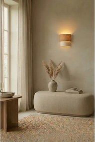 BRILAGI - LED nástenné svietidlo BOHO ECO 1xE27/10W/230V béžová/krémová