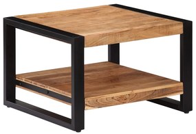 Konferenčný stolík z akáciového dreva 60x60x40 cm 247586