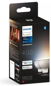 SADA 2x LED Stmievateľná žiarovka Philips Hue WA GU5,3/MR16/5,1W/12V 2200-6500K