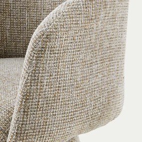 Jedálenská stolička SVEP otočná, sivá / hnedá 774867