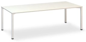 Konferenčný stôl ProOffice 100 x 240 x 74,2 cm, biela