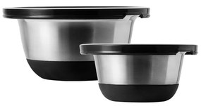 Set miešacích misiek s vekom 4 ks – Basic Kitchen - 593770
