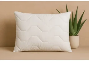 Luxusný vankúš Aloe Vera – hypoalergénny, prateľný, pre citlivú pokožku a zdravý spánok Veľkosť: 40x40 cm