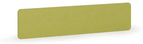Akustický paraván na stôl, textilný, 180 x 40 cm, zelená