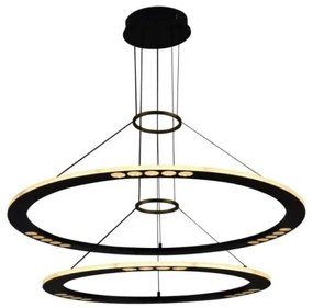 LED Stmievateľný luster na lanku LED/90W/230V 3000-6500K + diaľkové ovládanie