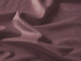 Biante Veľký zamatový okrúhly obrus Velvet Premium SVP-019 Hnedofialový Ø 200 cm