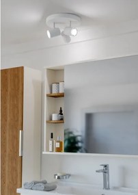 Eglo 901962 - Kúpeľňové bodové svietidlo CONSUMA 3xGU10/5W/230V IP44 biela