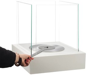 Voľne stojaci biokrb BIELA