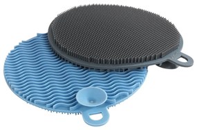 Súprava 2 silikónových špongií na umývanie riadu Wenko