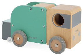 Drevené auto Bolid - Smetiari