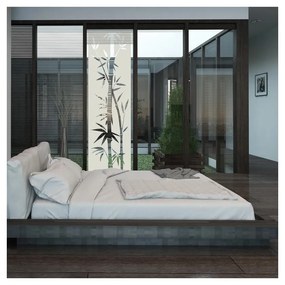 Vodoodolná samolepka do sprchy Ambiance Bamboo