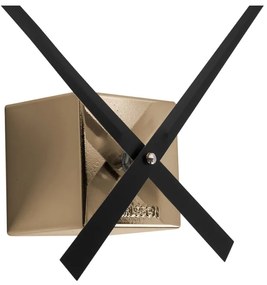 Karlsson KA5974GD dizajnové nástenné hodiny nanalepenie zlaté, priemer  80 cm