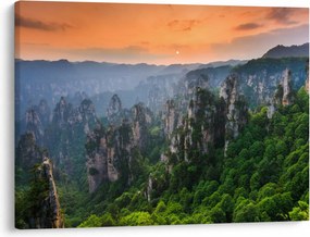 Obraz - Národný lesný park Zhangjiajie (70x50 cm)