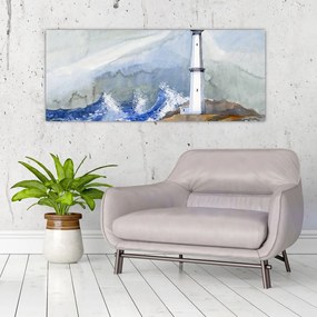 Obraz maľby majáku (120x50 cm)