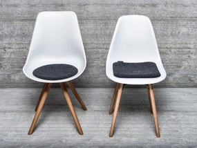 Magma Podložka na sedenie Avaro, 4 kusy (okrúhly tvar, antracitová)  (100247989)