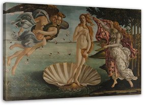 Gario Obraz na plátne Zrodenie Venuše - Sandro Botticelli, reprodukcia Rozmery: 90 x 60 cm