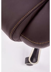 Kancelárska stolička PINU tmavohnedá